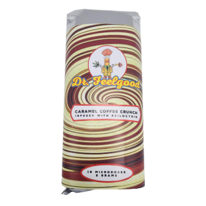 Dr. Feelgood – karameļu kafijas kraukšķīga šokolādes tāfelīte