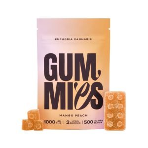 Euphoria Psychedelics – persiku un mango THC gumijas
