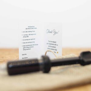 Pilna spektra CBD pasta