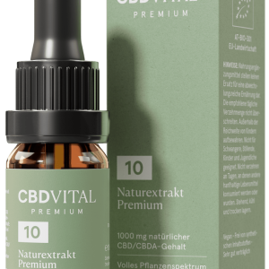 Dabīgais ekstrakts CBD Oil PREMIUM 10%