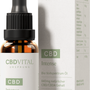 CBD eļļa pilna spektra ORIGIN Intense