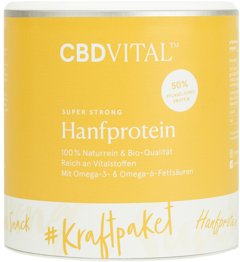 Super spēcīgs kaņepju proteīns