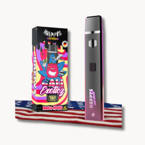 Happys Amsterdam Premium 1ml TAC Vape Cali Exoticz - Indica Hybrid