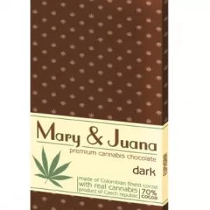 Mary & Juana premium tumšā šokolāde 80g