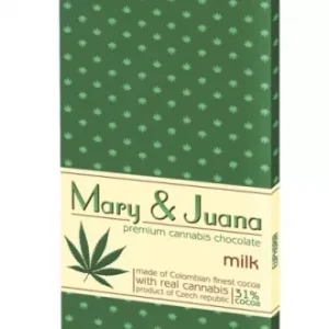 Mary & Juana premium piena šokolāde 80g