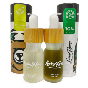 Paraugu ņemšanas komplekts: eļļa ar citronu garšu + 10% pilna spektra CBD eļļa