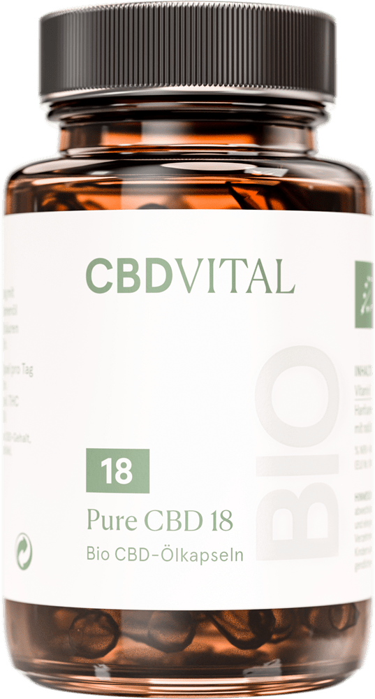 CBD PURE ORGANIC 18 (10%) kapsula