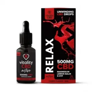 Aktīvie CBD Relax Drops 30 ml